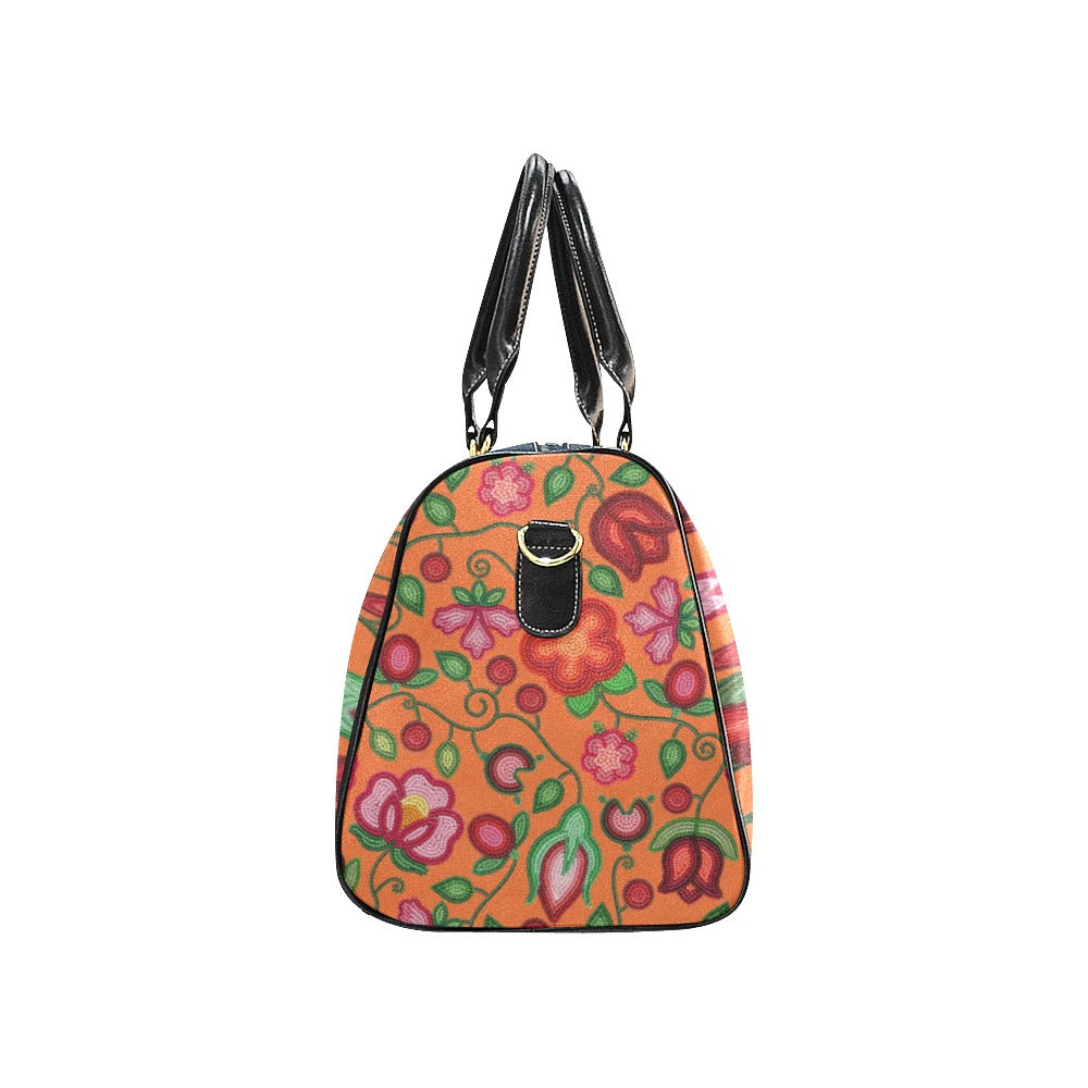 Rose Reverie Orange Small Travel Bag