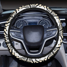 Load image into Gallery viewer, Black Rose Winter Canyon Steering Wheel Cover with Elastic Edge
