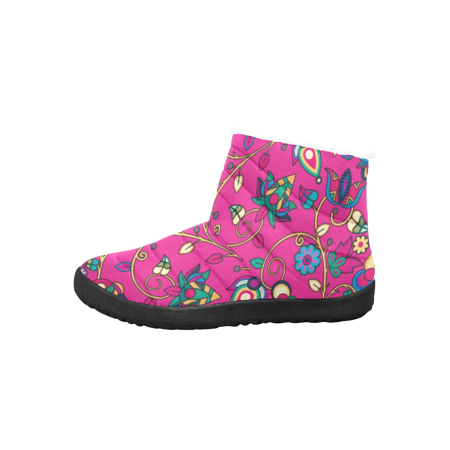 Thorny Path Pink Women's Padded Winter Boot