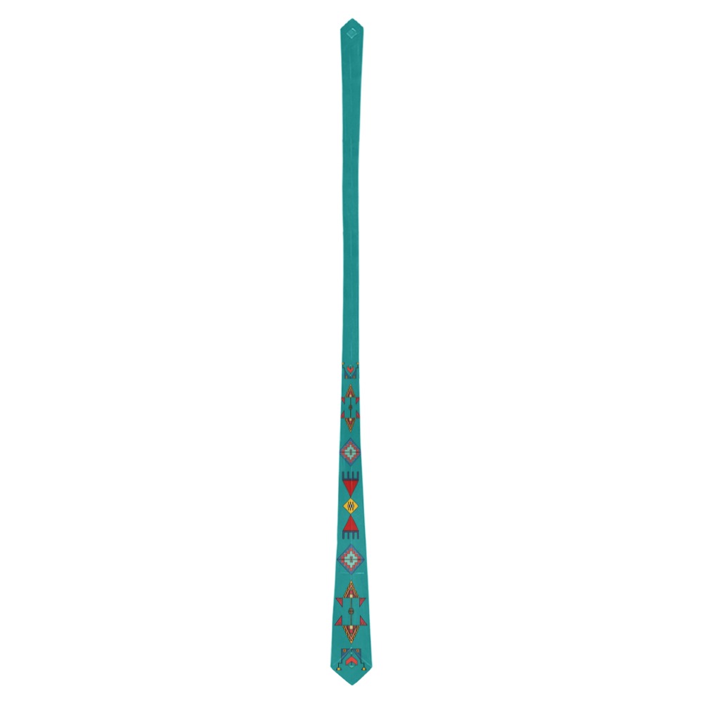 Rainbow Spirit Geometric Necktie