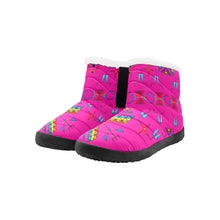 Load image into Gallery viewer, Rainy Chief Rainbow Hot Pink Men&#39;s Padded Winter Boot
