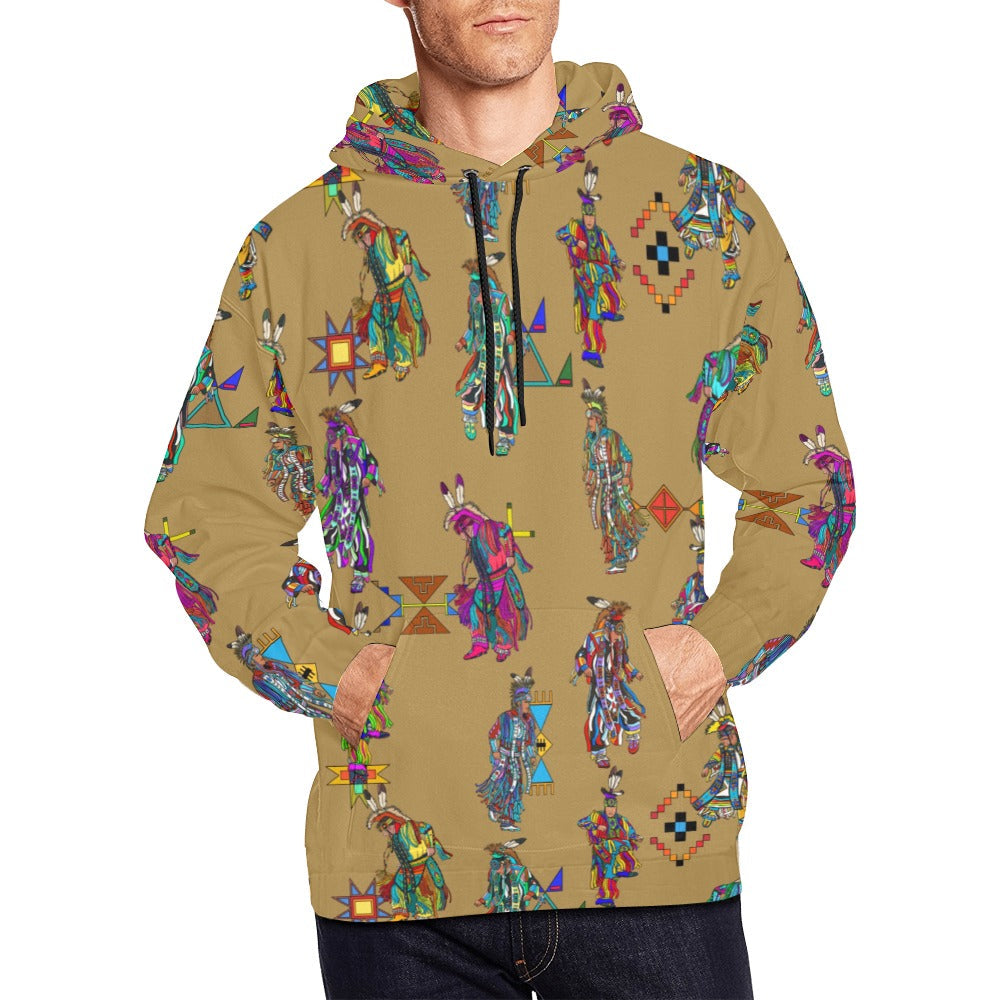 Men's Grass Dancers Earth Hoodie for Men