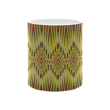 Load image into Gallery viewer, Fire Feather Yellow Mug
