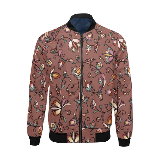 Burnt Sky Petals Bomber Jacket