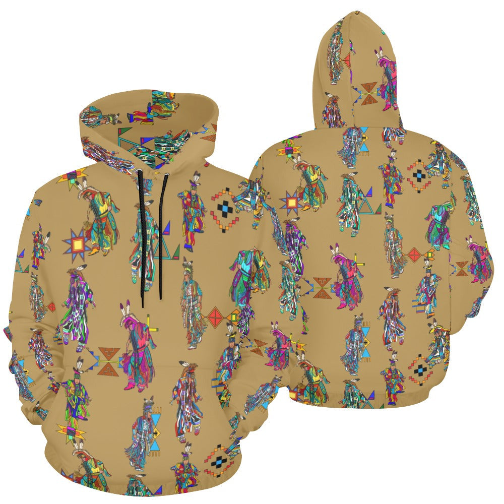 Men's Grass Dancers Earth Hoodie for Women