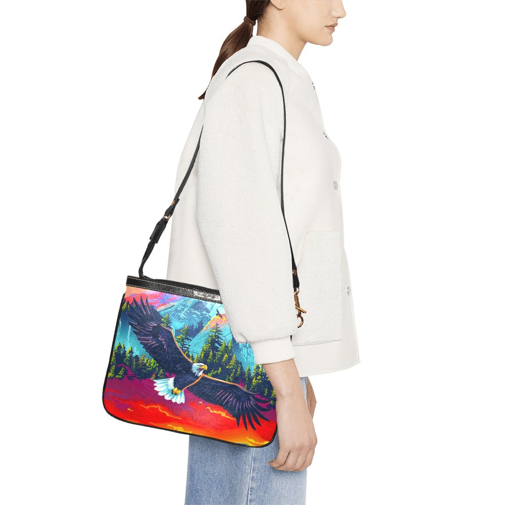 Cruising Eagles Small Shoulder Bag