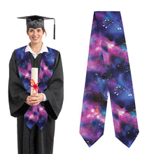 Load image into Gallery viewer, Animal Ancestors 1 Blue and Pink Graduation Stole
