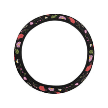 Load image into Gallery viewer, Nipin Blossom Midnight Steering Wheel Cover with Elastic Edge
