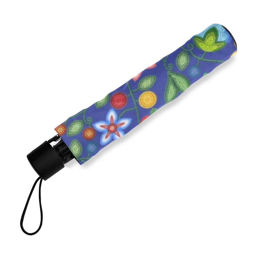Morning Harmony Sapphire Foldable Umbrella