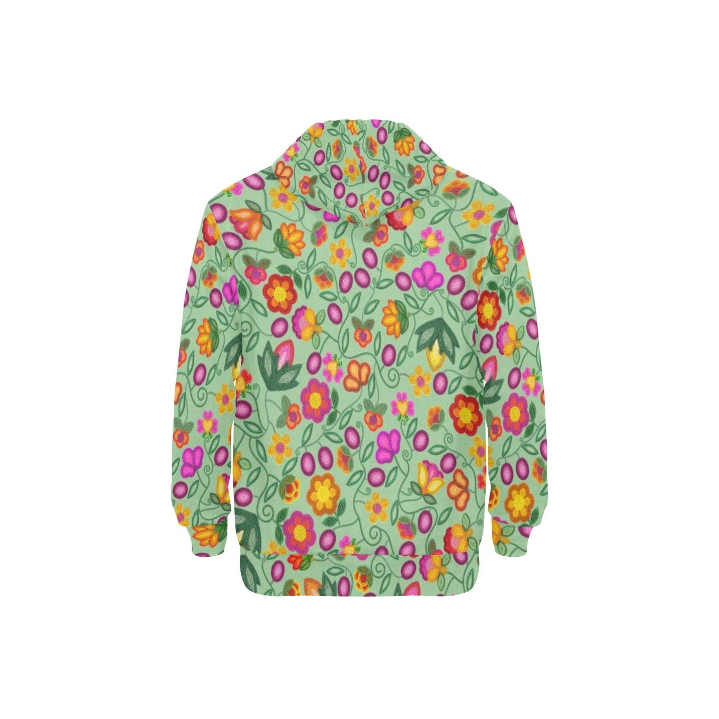 Boreal Bounty Green Fleece Hoodie