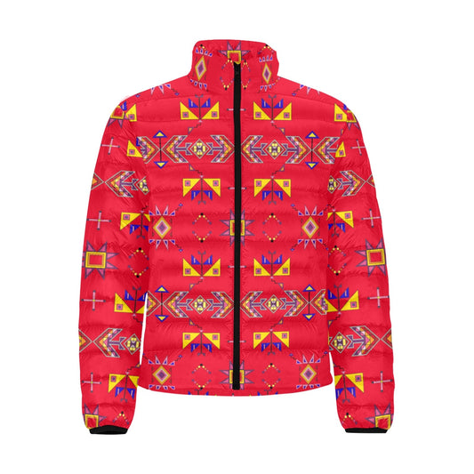 Scattered Generations Red Padded Jacket