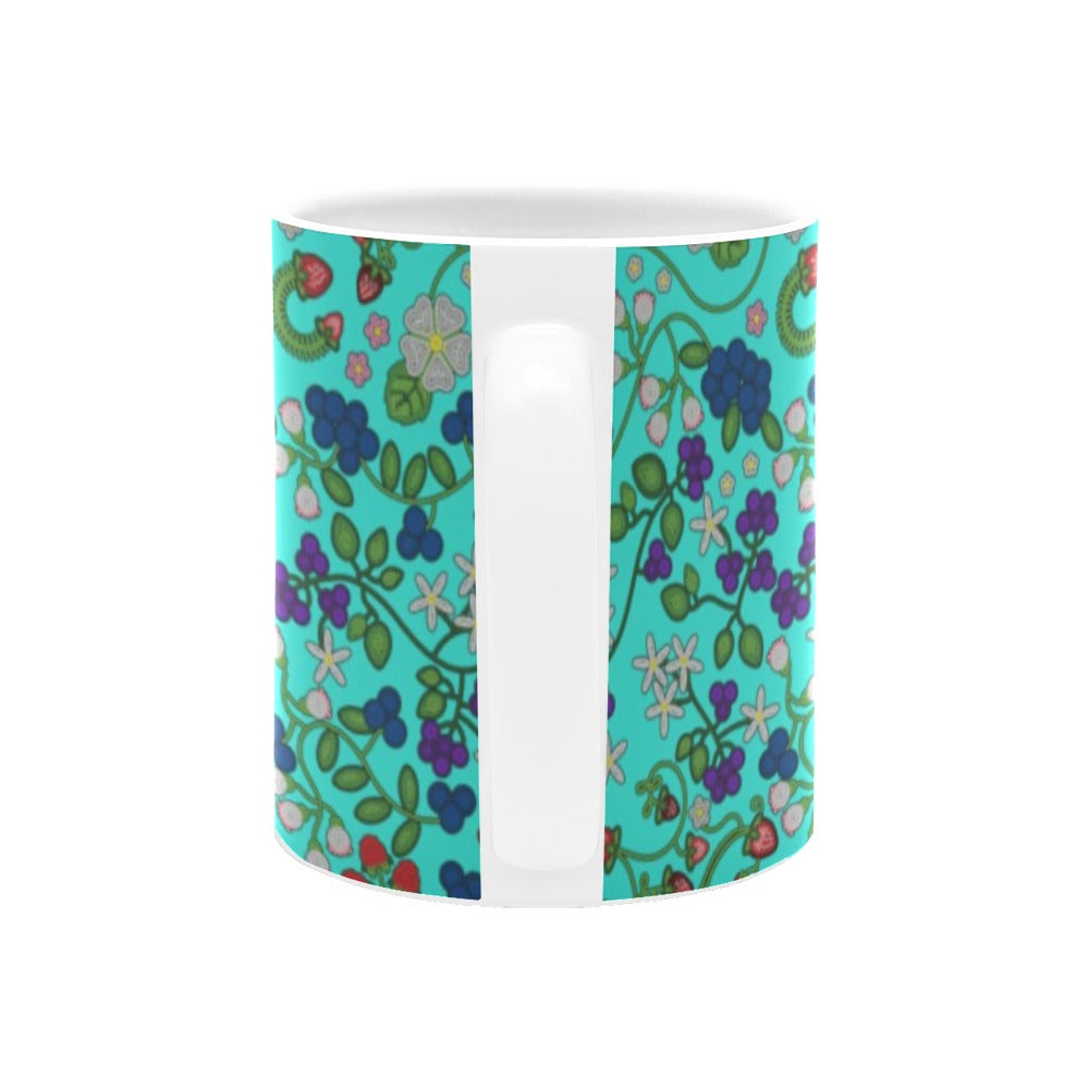 Grandmother Stories Turquoise Mug