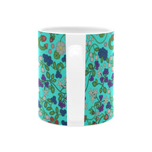 Load image into Gallery viewer, Grandmother Stories Turquoise Mug
