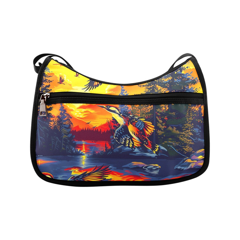 Woodpecker Medicine Crossbody Bag