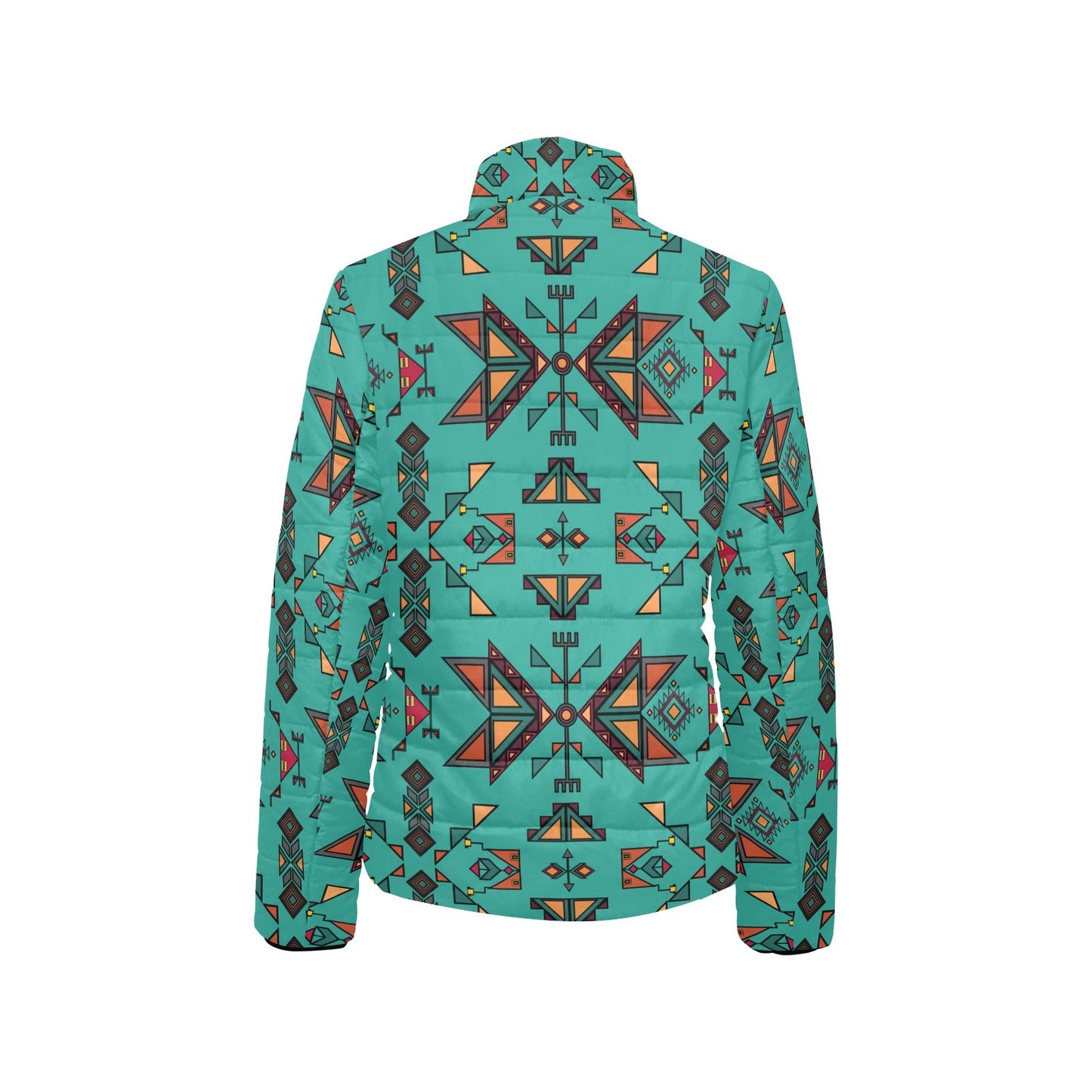 Arrow Dawn Turquoise Women's Stand Collar Padded Jacket