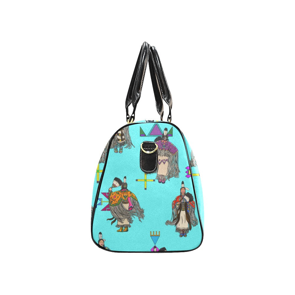 Women's Tradish Dancers Turquoise Small Travel Bag
