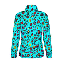 Load image into Gallery viewer, Nature&#39;s Nexus Turquoise Long Sleeve Yoga Shirt
