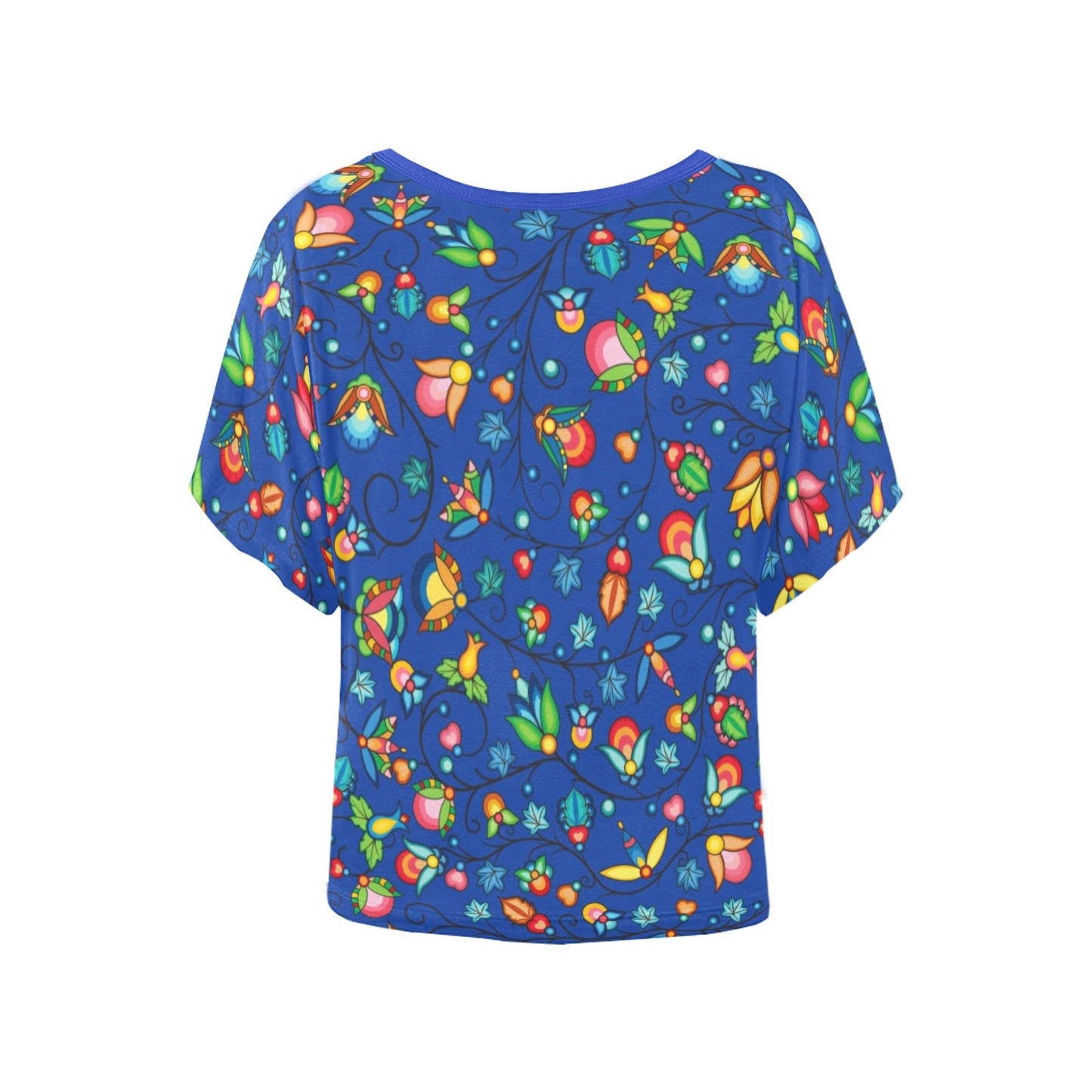 Prairie Plains Spirit Nightfall Women's Batwing-Sleeved Blouse T shirt