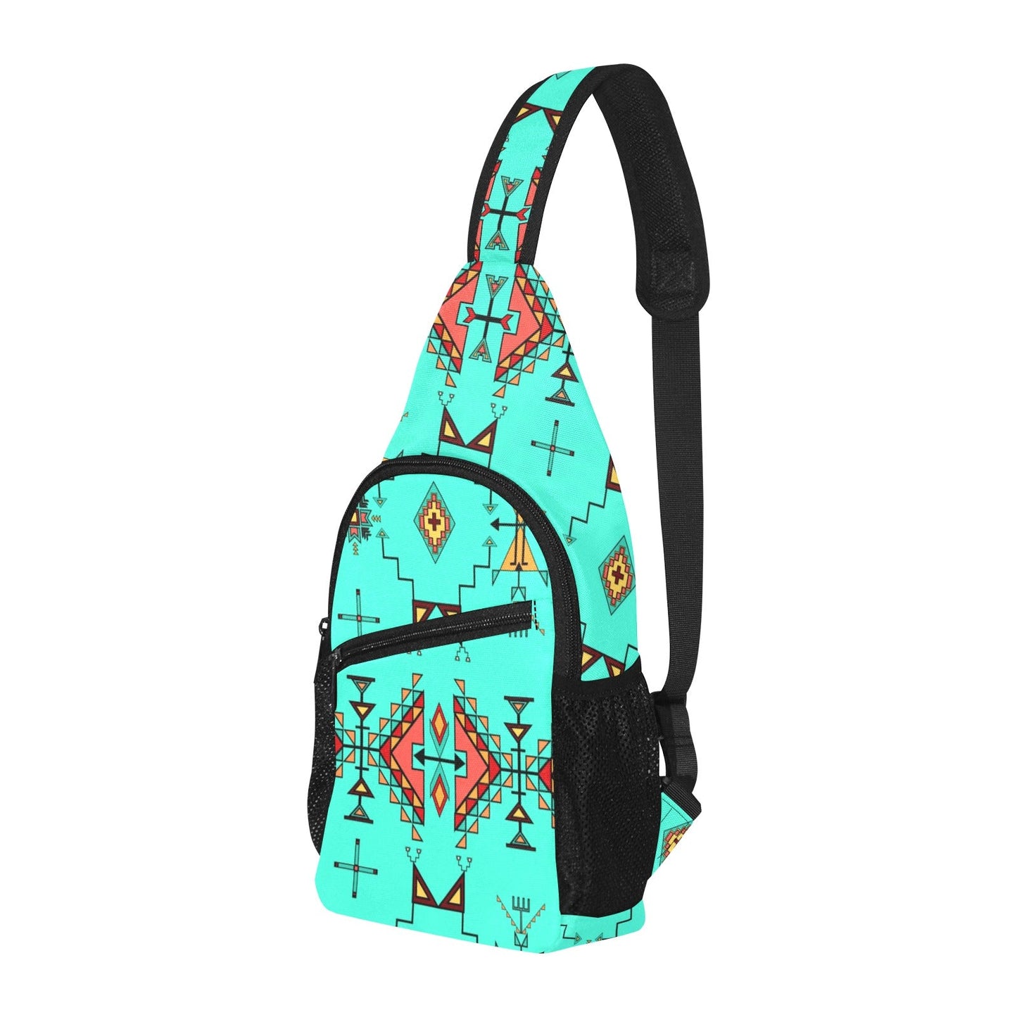 Thunder Flight Turquoise Chest Bag
