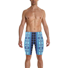 Load image into Gallery viewer, Tipi Men&#39;s Knee Length Swimming Trunks
