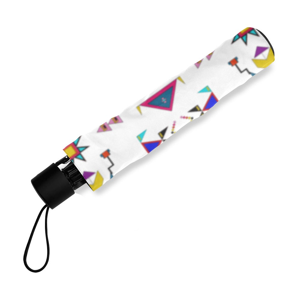 Enemy Territory White Foldable Umbrella