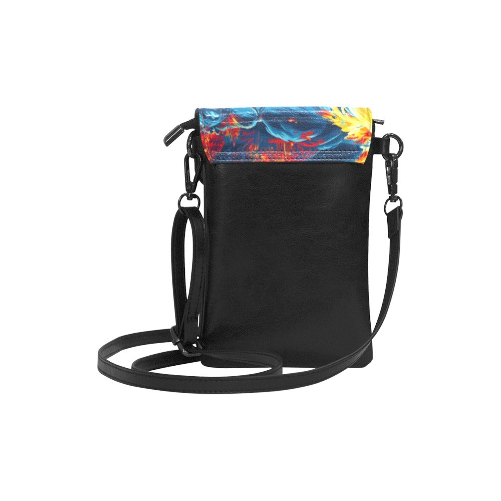 Fishing Bear Small Cell Phone Purse