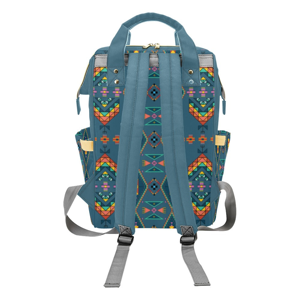 Travois Tipi Deep Lake Multi-Function Diaper Backpack