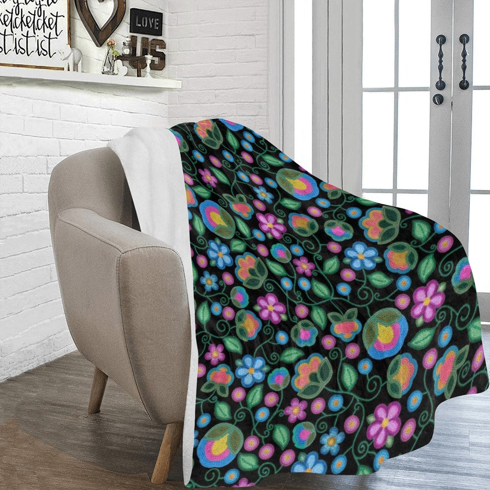 Turquoise Sunbeam X-Large Micro Fleece Blanket