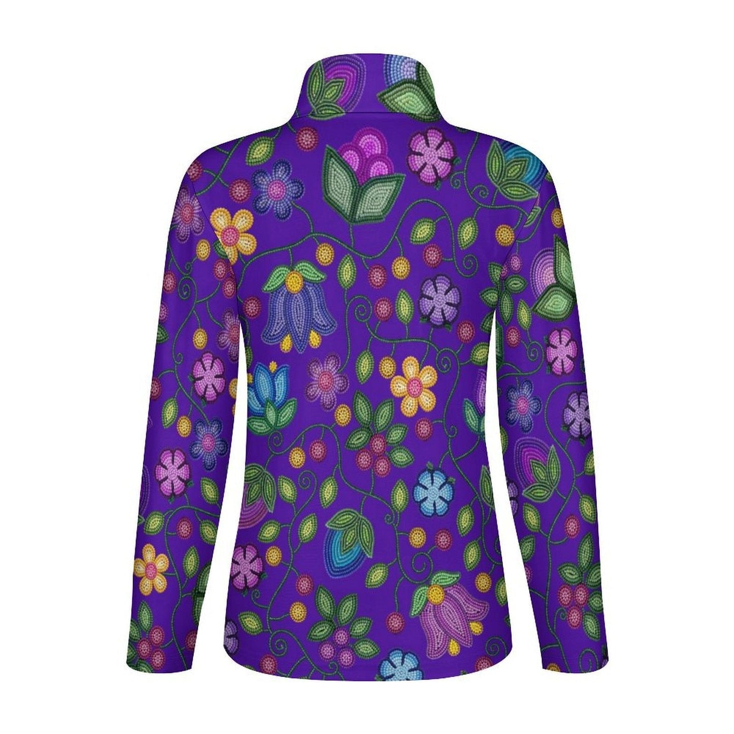 Bloom Uplift Indigo Long Sleeve Yoga Shirt