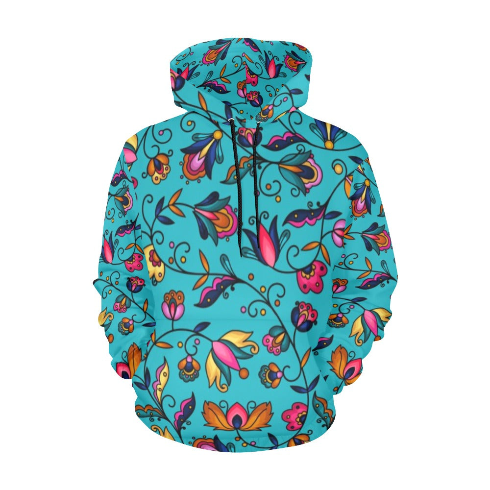 Copper Prairie Petals Hoodie for Men