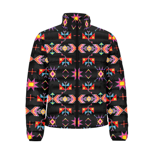 Scattered Generations Black Padded Jacket