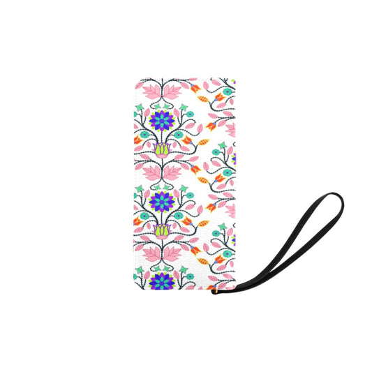 Floral Beadwork Clutch