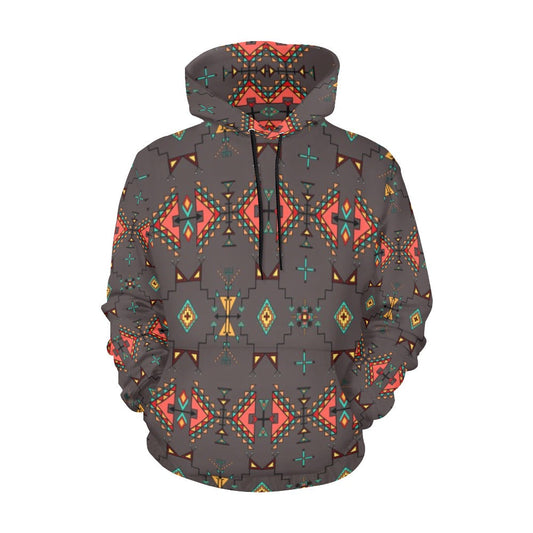 Thunder Flight Gray Hoodie for Women