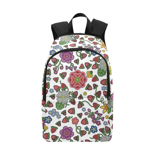 Berry Pop White Backpack