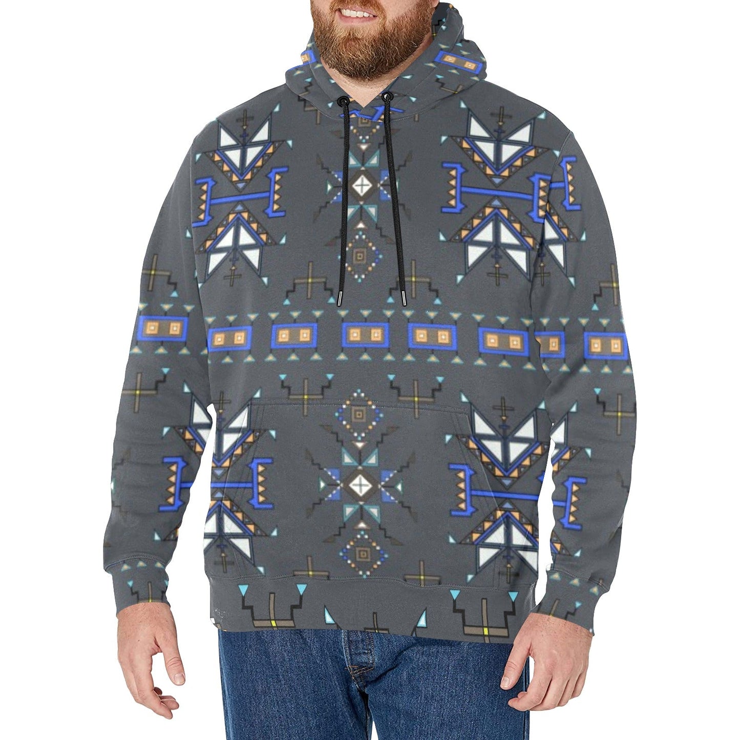 Eagle Strike Gray Fleece Hoodie