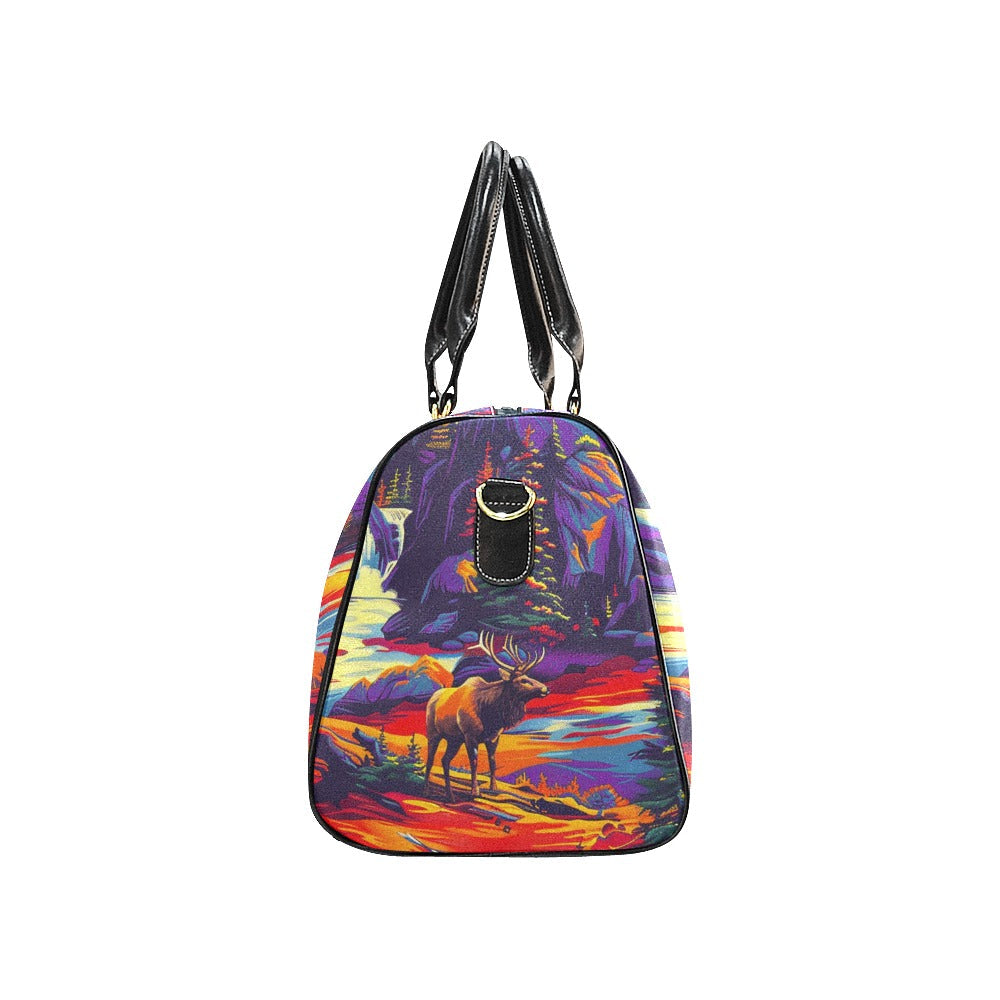 Roaming Elk Large Travel Bag