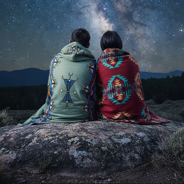 Eagle Strike Hooded Blanket