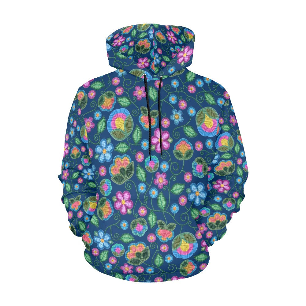 Turquoise Sunbeam Blue Hoodie for Men