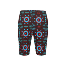 Load image into Gallery viewer, Rising Star Corn Moon Men&#39;s Knee Length Swimming Trunks
