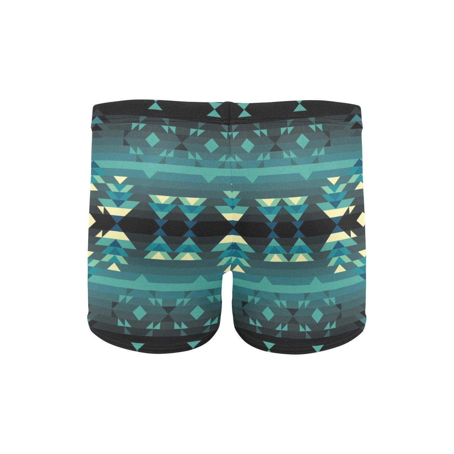 Inspire Green Men's Swimming Trunks