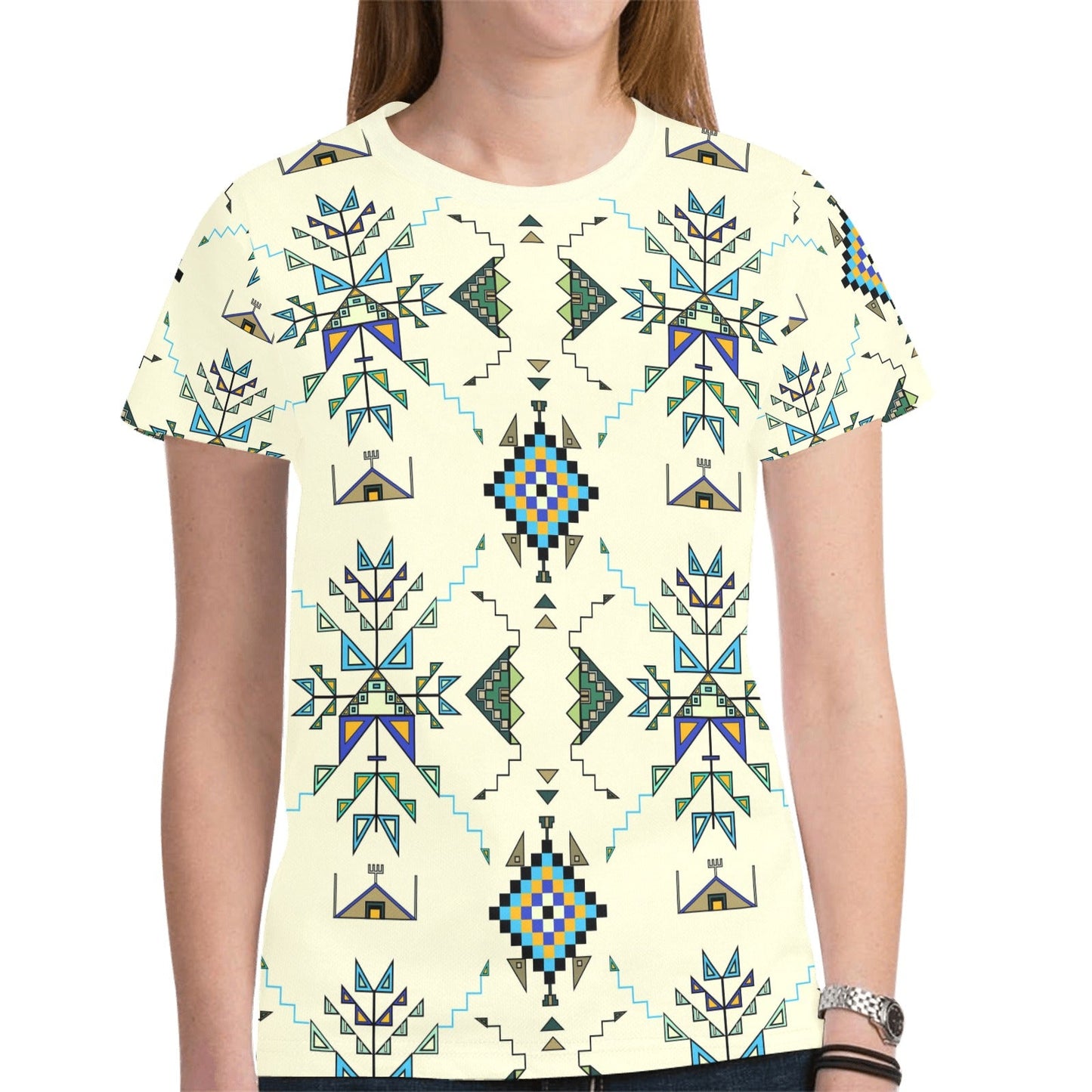 Bear Shield Cream Tee