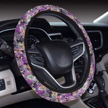 Load image into Gallery viewer, Culture in Nature Purple Steering Wheel Cover with Elastic Edge
