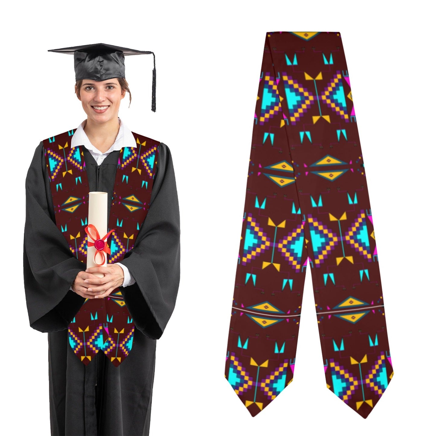 Rite of Passage Pemmican Berry Graduation Stole