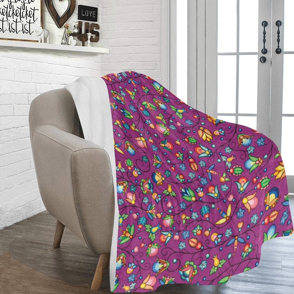 Prairie Plains Spirit Berry Soup X-Large Micro Fleece Blanket