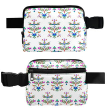 Load image into Gallery viewer, Dakota Damask White Belt Bag
