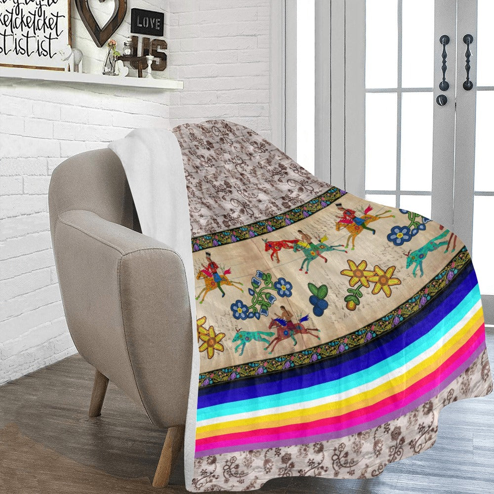 Brothers Race X-Large Micro Fleece Blanket