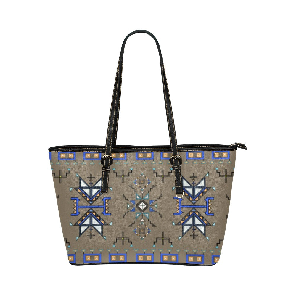 Eagle Strike Brown Leather Tote