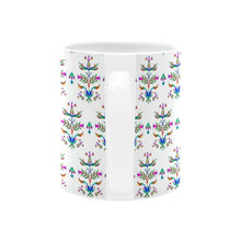 Load image into Gallery viewer, Dakota Damask White Mug
