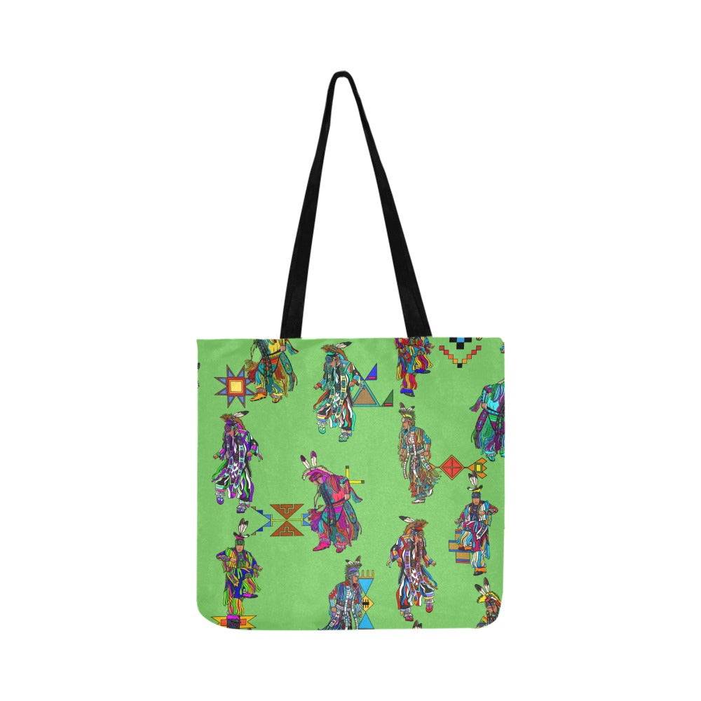 Men's Grass Dancers Grass Reusable Shopping Bag