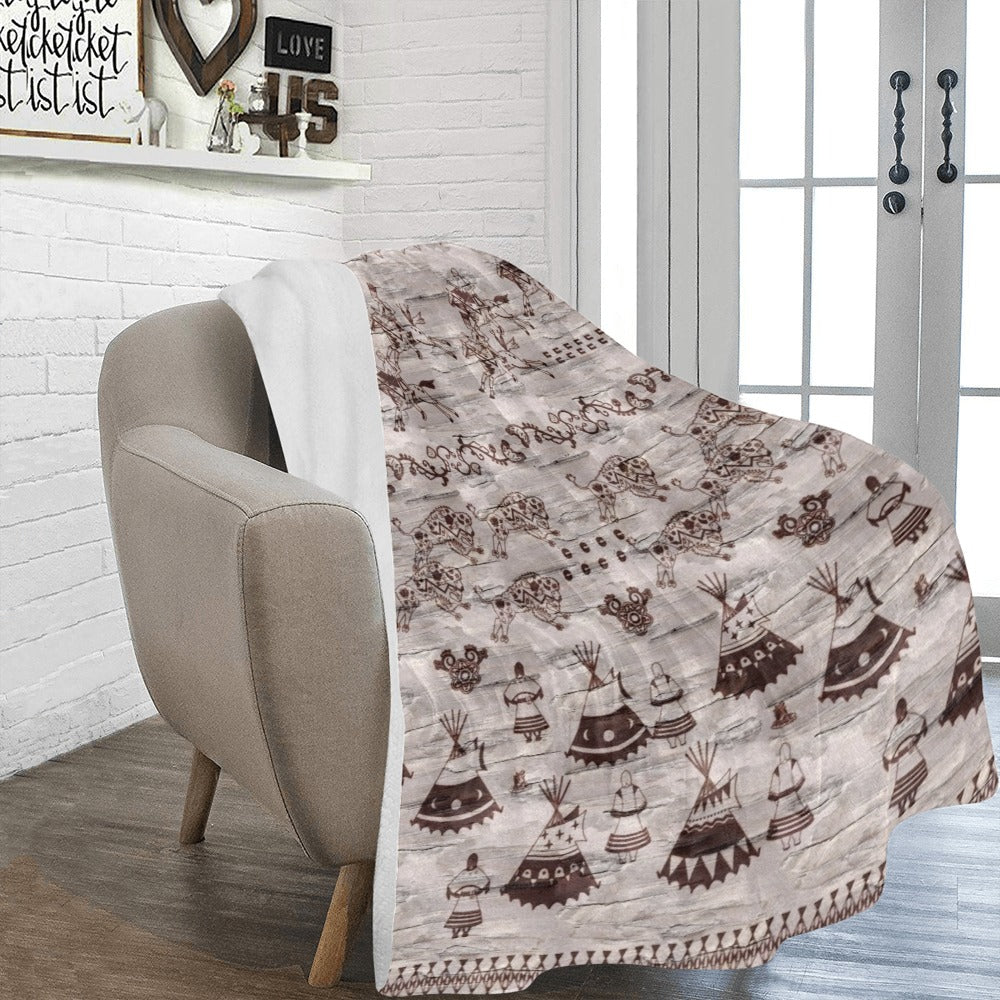 Heart of The Forest X-Large Micro Fleece Blanket